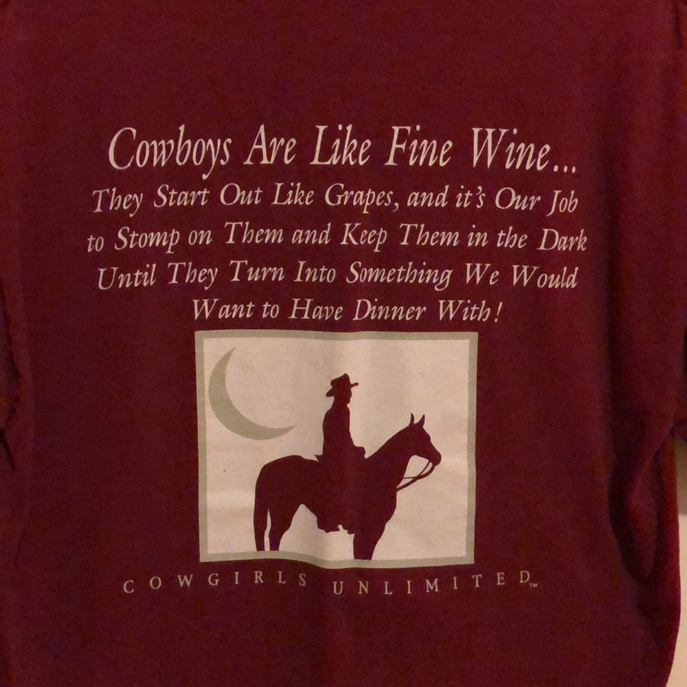 Cowgirls Unlimited-Cowboys Are Like Fine Wine